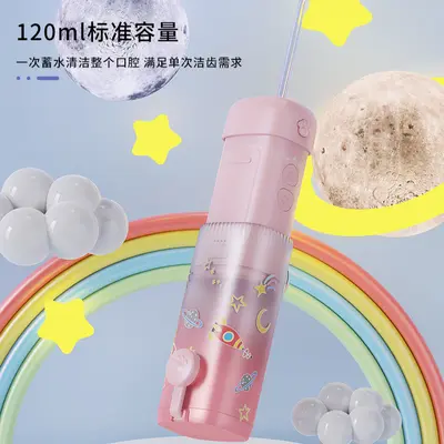 Children's mini water flosser, portable, retractable - 7