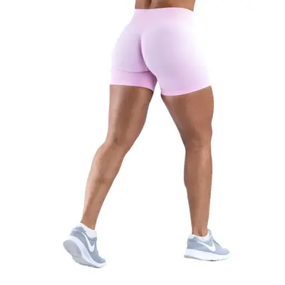 Amazon High Waist Butt Lifting Yoga Shorts Seamless Peach Butt Fitness Pants Sports Outerwear No Awkward Lines Yoga Pants - 5