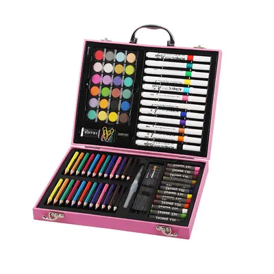 88-teiliges Acrylmarker- und Aquarellstift-Malset - 6