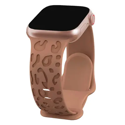 Leopard Print Silicone Band for Apple Watch S11 - 11