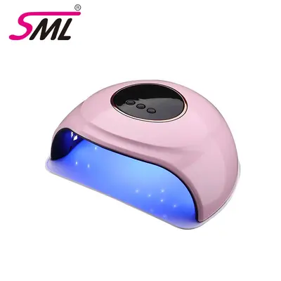 Mini UV/LED Nail Lamp, Pink - 10