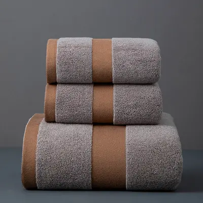 Pure cotton bath towel thickened hotel luxury set