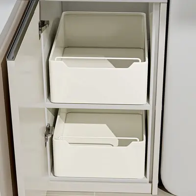 Schrank-Innenregal Küchenschublade Speiseset Gewürzflasche Aufbewahrungsbox multifunktionaler Schubladeneinsatz Lagerkiste Aufbewahrungskorb