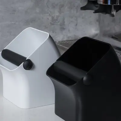 ABS Plastik Yuvarlak Kahve Telvesi Kutusu, Yarı Otomatik Kahve Makinesi İçin