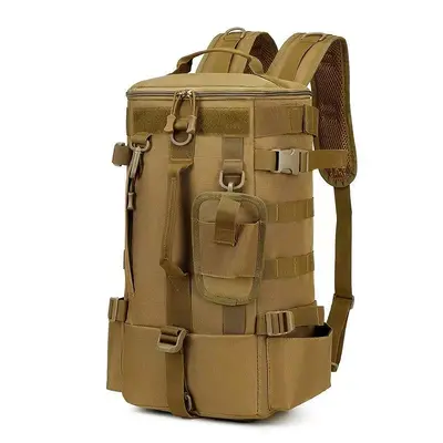 Cross-border Outdoor Men's Backpack Multi-functional Large Capacity Single Shoulder Hand-held Travel Bag Fishing Rod Lure Pack - 10