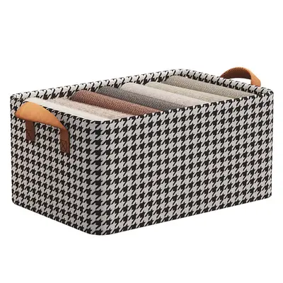 Dust-proof Covered Clothing Storage Box Foldable Multi-layer Clothes Organizer Fabric Drawer-style Pants Storage Container