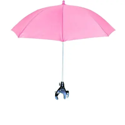 Tripod Selfie Stick Umbrella with Phone and Camera Clip, Sun and Rain Protection - 9