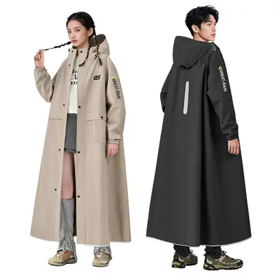 Elektrikli Araç Yağmurluğu Oxford Kumaş Unisex