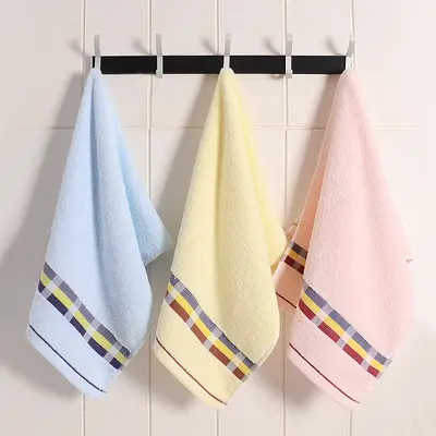 Pure Cotton Towel Set Absorbent Face Towel