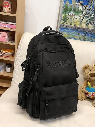 Large-Capacity School Backpack with Laptop Compartment for High School and College - 2