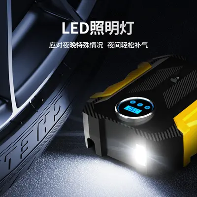 Auto Luftpumpe tragbar intelligenter digitaler Bildschirm automatische Luftpumpe Mini LED Reifendruck Reifen Auto Luftpumpe