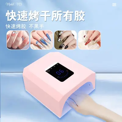 Grenzüberschreitende Nagellampe hochleistungs-verblassungsfreie Phototherapie-Maschine Nagellack-Klebstoff-Backofen-Lampe UV schnell trocknende Nageltrockner Härtungslampe