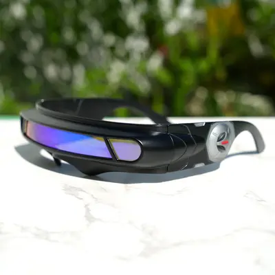 X-Men Cyclops Stil polarisierte Cosplay-Sonnenbrille mit Laserblick