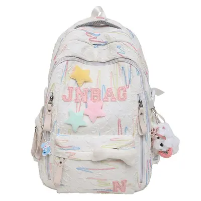 School Backpack for Girls, Middle and Primary School, Large Capacity Stylish - 11