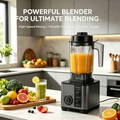 Kommerzieller 8-in-1-Mixer Hochleistungs-Standmixer - 3