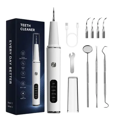 Ultrasonic Teeth Cleaner for Home Use, Tartar and Stain Removal - 8
