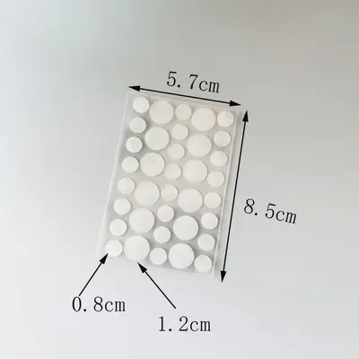 Hidrokolloid Sivilce Yaması, Günlük Kullanım, Görünmez, Sıvı Emici, Su Geçirmez