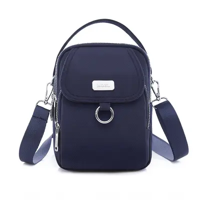 Korean style small bag, mobile phone bag, women's crossbody bag, stylish and versatile single shoulder everyday small shoulder bag, lightweight canvas bag, mother bag - 9
