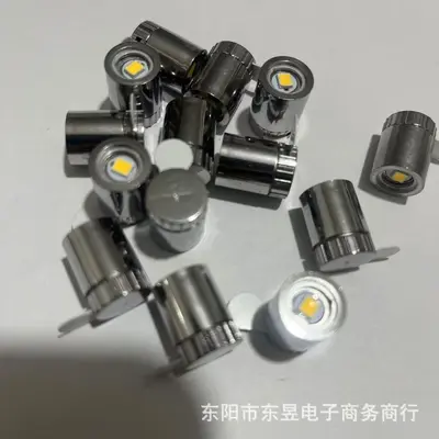 Mini-LED-Stiftleuchte, Kristallsockel, sieben Farben, DIY-Spielzeuglicht