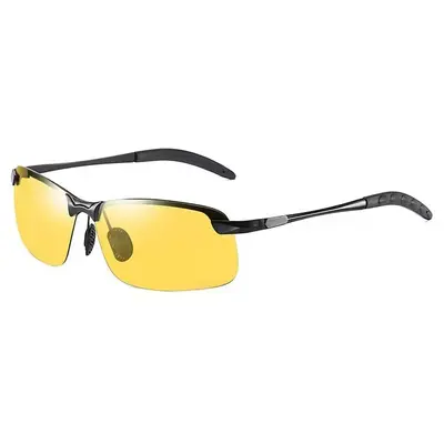 Men's photochromic polarized sunglasses for day and night driving and fishing, model 3043 - 5