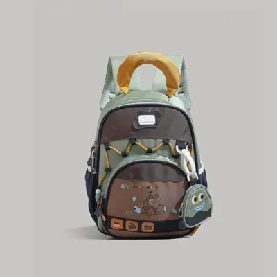 Lightweight Cartoon Children's School Backpack for Boys and Girls - 1