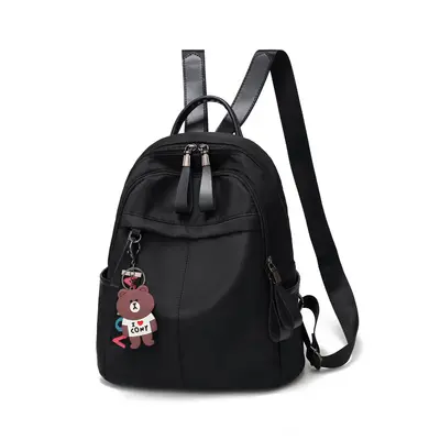 Women's Minimalist Backpack, Korean Style Oxford Fabric Casual Backpack - 6