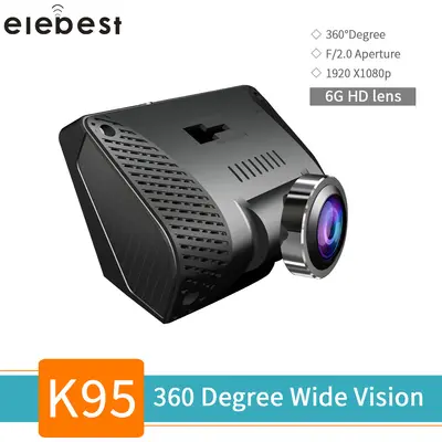 360 Degree Car DVR with 1080P Night Vision and Panoramic View