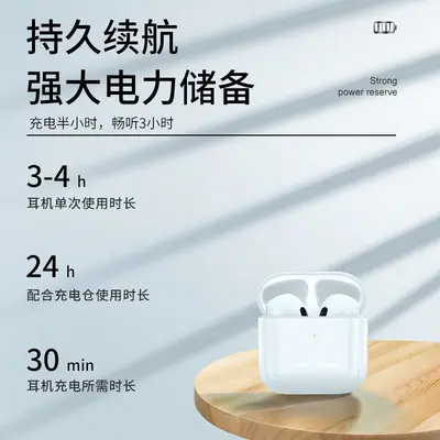 Bluetooth-Kopfhörer AirPods 4. Generation echte kabellose aktive Geräuschunterdrückung Huaqiangbei 7. Generation 2025 Neumodell kompatibel mit Apple direkt vom Werk - 4