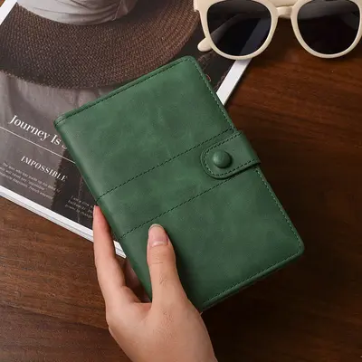 Passport holder, RFID blocking, multiple compartments - 10