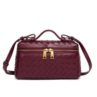 Hot-Selling Handbag Fashion Woven Bag Foreign Trade Women's Crossbody Bag Bestseller Women's Bag European and American Evening Bag Clutch