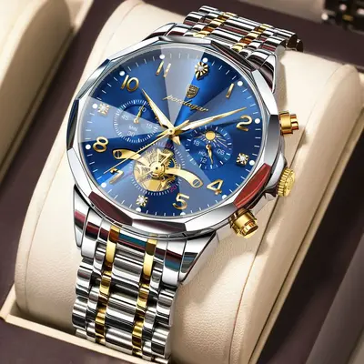 Herrenuhr, wasserdicht, Quarz, modernes Design - 7