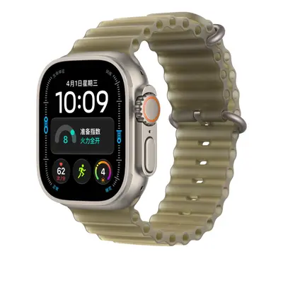 Ocean S12 Silicone Strap for Apple Watch 11, iWatch 6-10, SE, Ultra 4 - 9