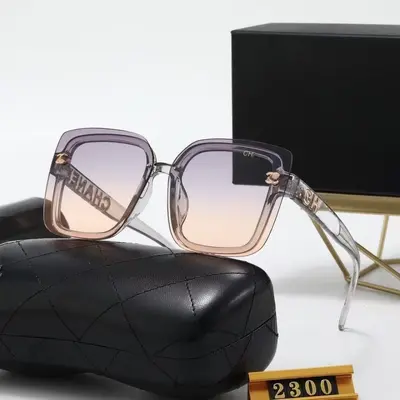 Große UV-Schutz-Sonnenbrille, modisch, schmeichelnder Gesichtseffekt - 2