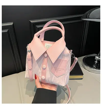 Women's Small Korean-Style Single-Shoulder Crossbody Bag - 8