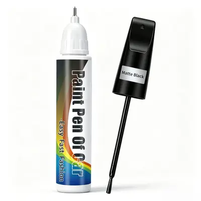 Cross-border specialty car paint repair pens in pearl white, black, red, silver, and blue colors for universal repair of scratches on car paint surfaces. - 8