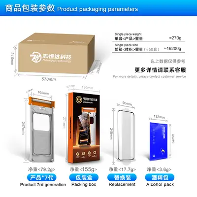 iPhone 18 Pro Max için Ar3D ısıl bükmeli temperli cam ekran koruyucu, yansıma önleyici ve