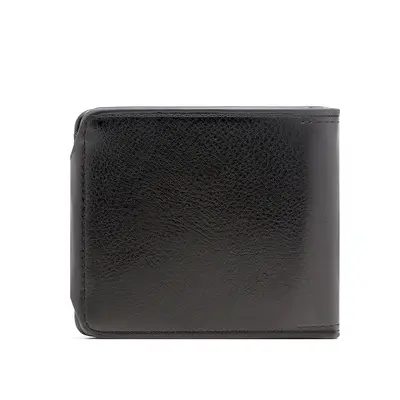 Men's Short Multifunctional Wallet, Retro Cartoon Design - 2