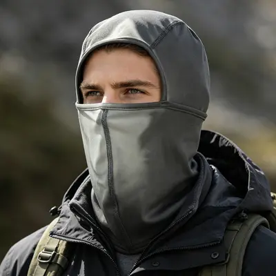 Windproof Cycling Face Mask, Ski Neck Gaiter - 11