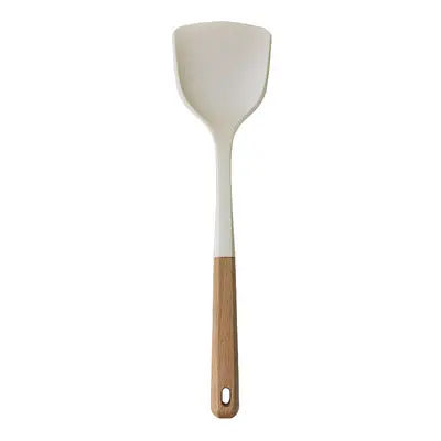 13-piece silicone spatula and spoon set non-stick silicone spatula milk white food-grade silicone kitchenware set ready for sale - 7
