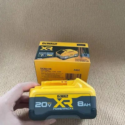 Dewei 20V 8.0Ah Lithium Battery, 21700 High-Capacity Battery for Power Tools