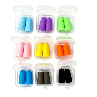 Foam Earplugs for Sleep, Noise Reduction, Slow Rebound