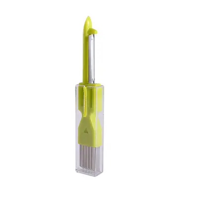 Onion slicer and celery scraper, multifunctional, stainless steel - 6