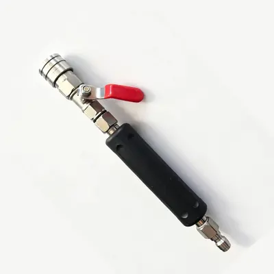 High-Pressure Washer Spray Gun with Extension Rod and Fan Nozzle - 9