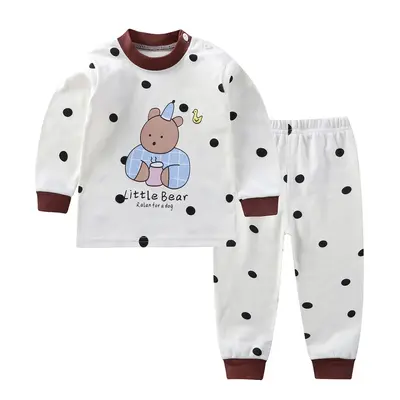 Çocuk İç Giyim Takımı, Pamuklu, Sonbahar Pijama ve Termal Takım