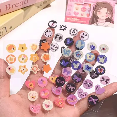 Yaoozhi Akne-Patch Stern transparent dünn 36 Stück