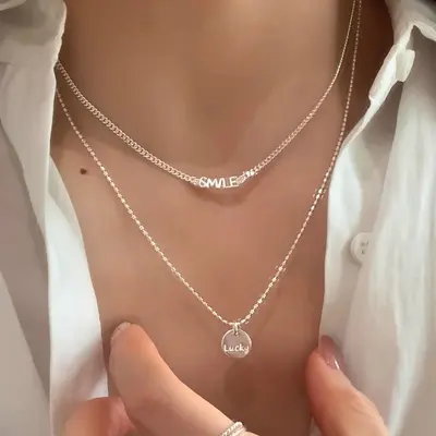 S925 Silver Butterfly Pendant Necklace, Premium Design - 9