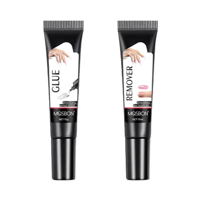 Nail Glue Set 15g, Quick-Drying, No Lamp Required, for Press-On Nails