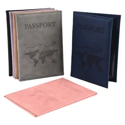 RFID passport wallet, PU leather, multifunctional - 6