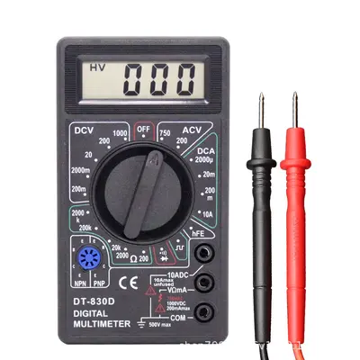 DT830D Cep Tipi Dijital Multimetre Buzzer'lı