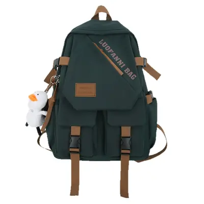 Women's Daily Backpack, Student Style, Large Capacity - 6